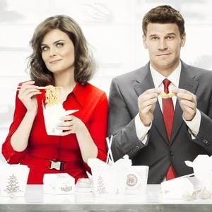 Emily Deschanel et David Boreanaz dans "Bones"