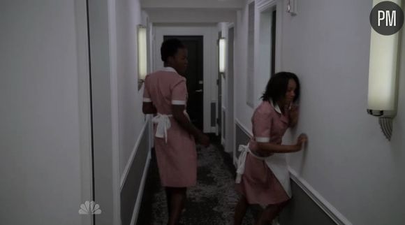 Miriam (Anika Noni Rose) après l'agression présumée dans "New York Unité Spéciale", saison 13