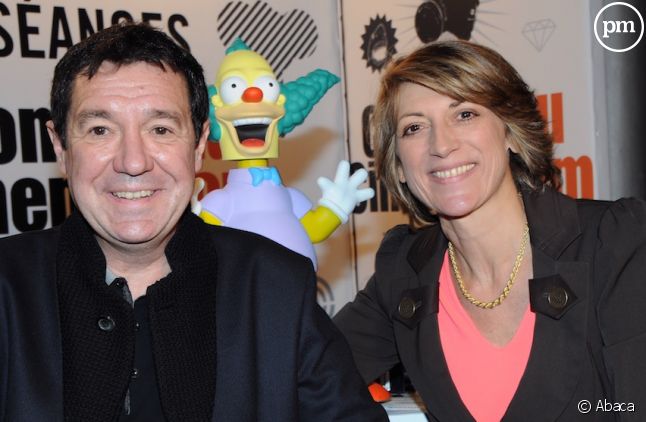 Philippe Peythieu et Veronique Augereau, les voix françaises d'Homer et Marge Simpson
