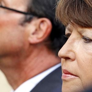 Martine Aubry et François Hollande, le 16 octobre 2011.