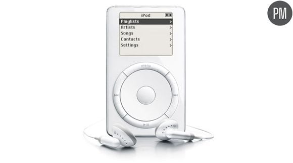 Le premier iPod, lancé en 2001.