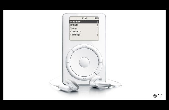 Le premier iPod, lancé en 2001.