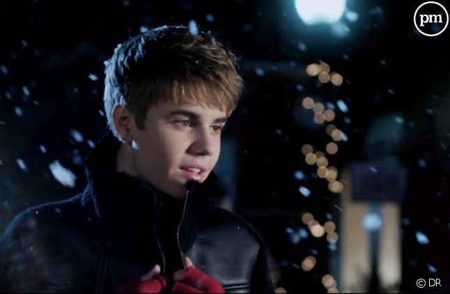 Justin Bieber dans le clip de "Mistletoe"