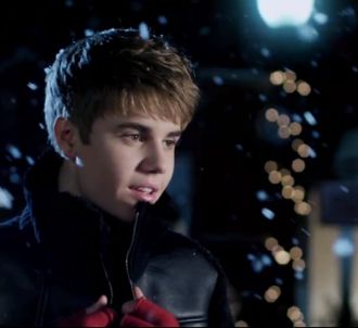 Justin Bieber dans le clip de 'Mistletoe'