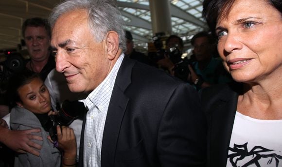 Dominique Strauss-Kahn et Anne Sinclair.