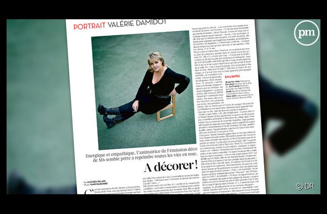 Valérie Damidot dans Libération, le 7 décembre 2011.