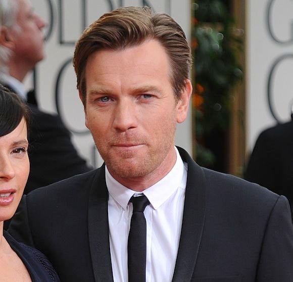 Ewan McGregor et Eve Mavrakis sur le tapis rouge des Golden Globes 2012