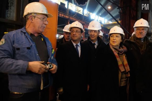 François Hollande et Martine Aubry.