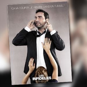 "Les Infidèles" avec Jean Dujardin et Gilles Lellouche.