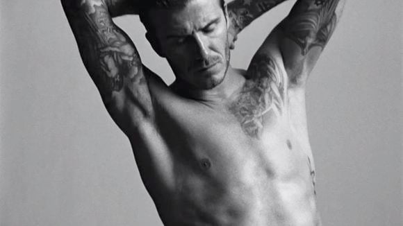 David Beckham pour la pub H&M du Super Bowl 2012