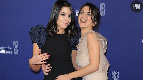 Leïla Bekhti et Geraldine Nakache sur le tapis rouge de la 37e nuit des César