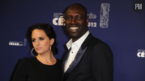 Hélène Sy et Omar Sy sur le tapis rouge de la 37e nuit des César