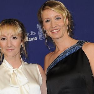 Audrey Lamy et Alexandra Lamy sur le tapis rouge de la 37e nuit des César