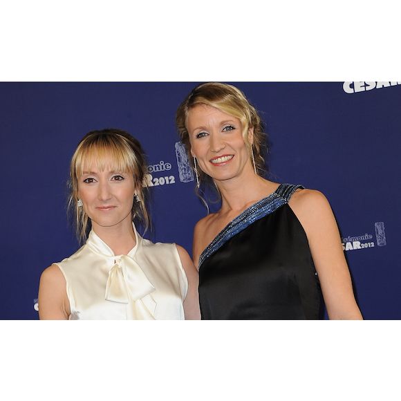 Audrey Lamy et Alexandra Lamy sur le tapis rouge de la 37e nuit des César