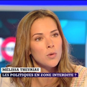 Mélissa Theuriau : "Je suis frustrée de ne pas faire d'interviews politiques"