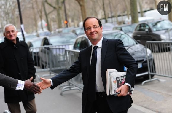 François Hollande, candidat PS à la présidentielle.