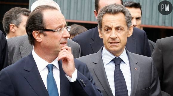 François Hollande et Nicolas Sarkozy