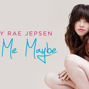 Carly Rae Jepsen sur la pochette de "Call Me Maybe"