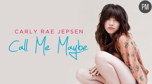 Carly Rae Jepsen sur la pochette de "Call Me Maybe"