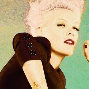 Pink sur la pochette de son nouvel album, "The Truth About Love"