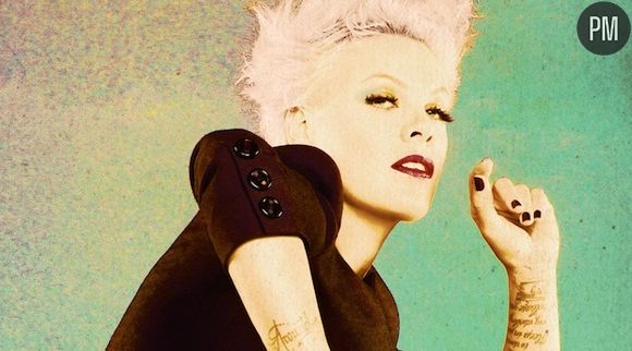 Pink sur la pochette de son nouvel album, "The Truth About Love"