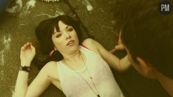 Carly Rae Jepsen dans le clip de "Call Me Maybe"