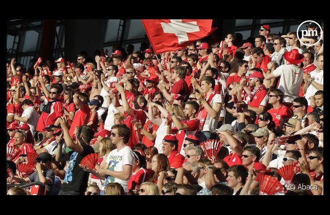 Supporters de l'équipe de football suisse