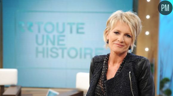 Sophie Davant sur le plateau de "Toute une histoire"