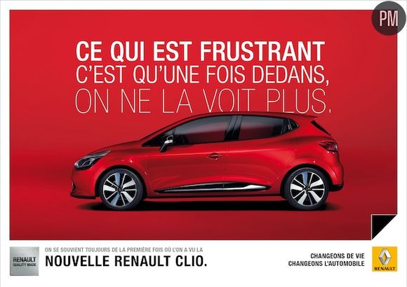 La campagne print de la nouvelle Clio