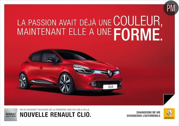 La campagne print de la nouvelle Clio