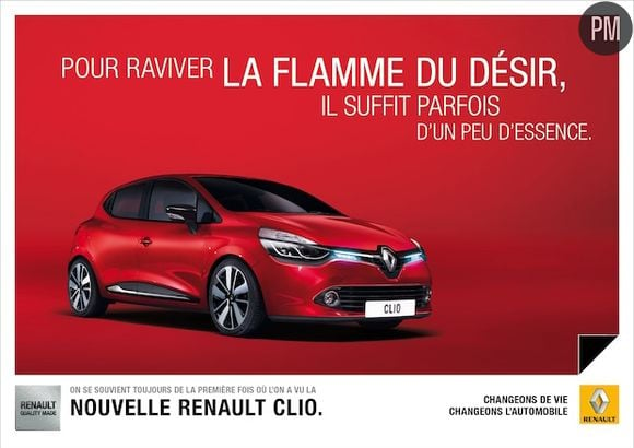 La campagne print de la nouvelle Clio