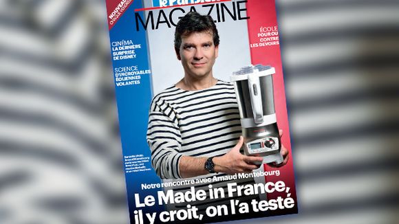 Arnaud Montebourg pose en marinière pour vanter le "made in France"