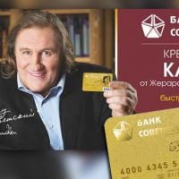 Gérard Depardieu dans une pub improbable pour une banque russe