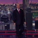 Face à l'ouragan Sandy, David Letterman a animé son talk show sans public