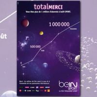 1 million d'abonnés pour beIN Sport