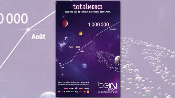 1 million d'abonnés pour beIN Sport