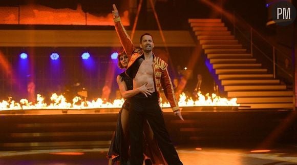 Emmanuel Moire et Fauve Hautot dans "Danse avec les stars"