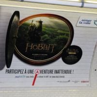 La station de RER Auber s'habille aux couleurs du Hobbit