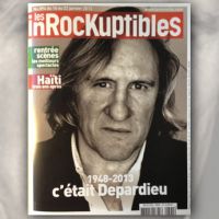 "1948-2013, c'était Depardieu" à la Une des Inrocks