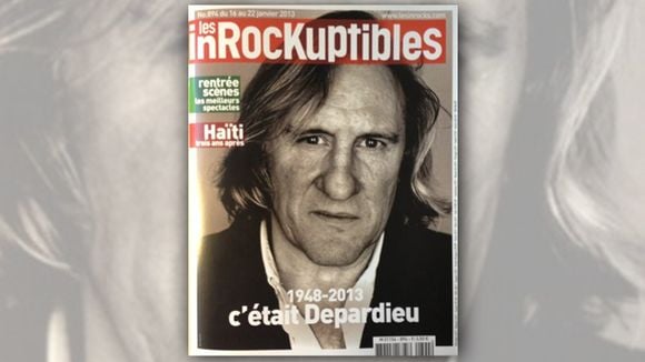 "1948-2013, c'était Depardieu" à la Une des Inrocks