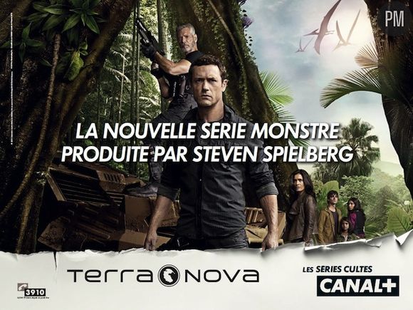 Publicité de lancement de la série "Terra Nova" - Canal+ (BETC)