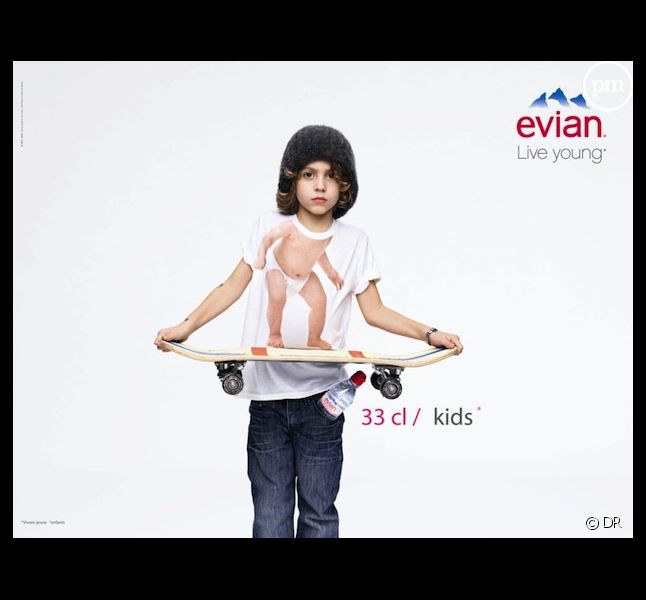 Publicité "Les tee-shirts" d'Evian (BETC)