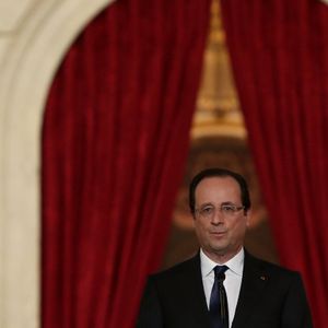 François Hollande face à la presse, le 16 mai 2013.