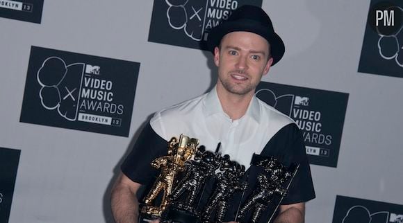 Justin Timberlake a remporté quatre trophées aux MTV Video Music Awards 2013