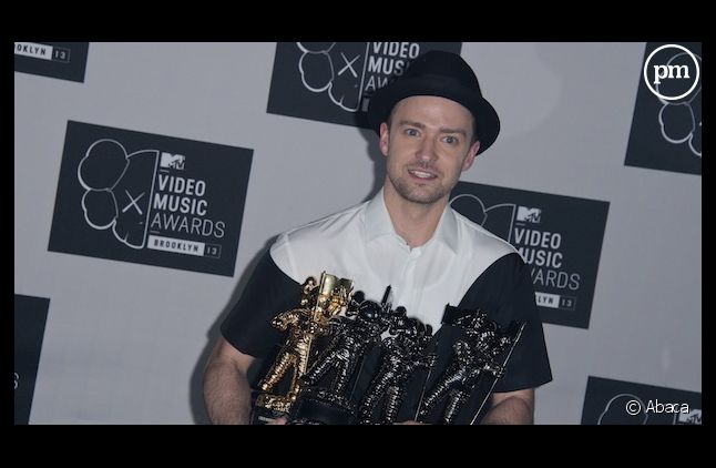 Justin Timberlake a remporté quatre trophées aux MTV Video Music Awards 2013