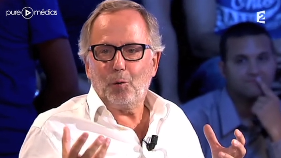 Fabrice Luchini, dans "On n'est pas couché" le 7 septembre 2013.