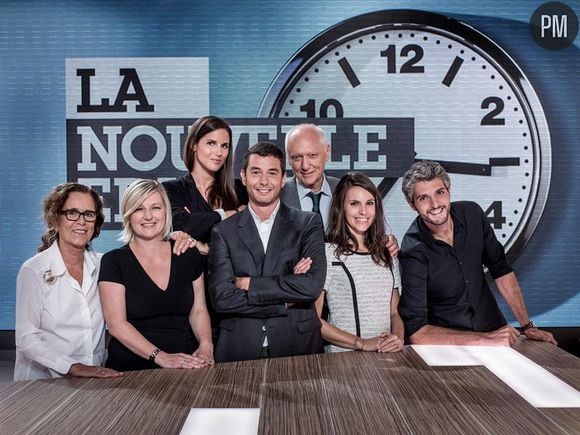 La bande de "La Nouvelle Edition", saison 2013-2014.