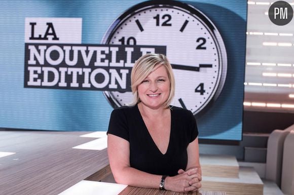 Anne-Elisabeth Lemoine de "La Nouvelle Edition" sur Canal+.