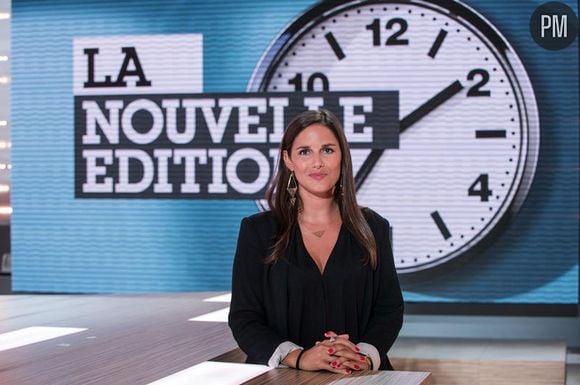 Myriam Leroy de "La Nouvelle Edition" sur Canal+.