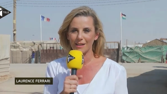 Laurence Ferrari en reportage en Jordanie pour i-Télé